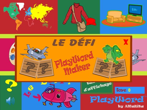 Learn basic french words with PlayWord for kids! screenshot 2