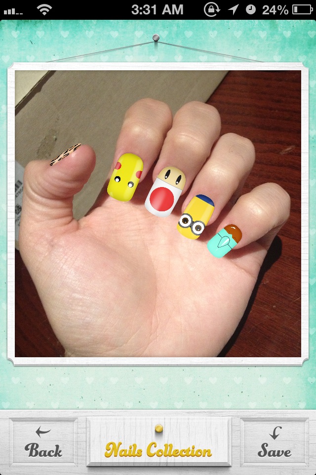 Nails Camera - Nail Art Stickers for Instagram, Tumblr, Pinterest and Facebook Photos screenshot 4