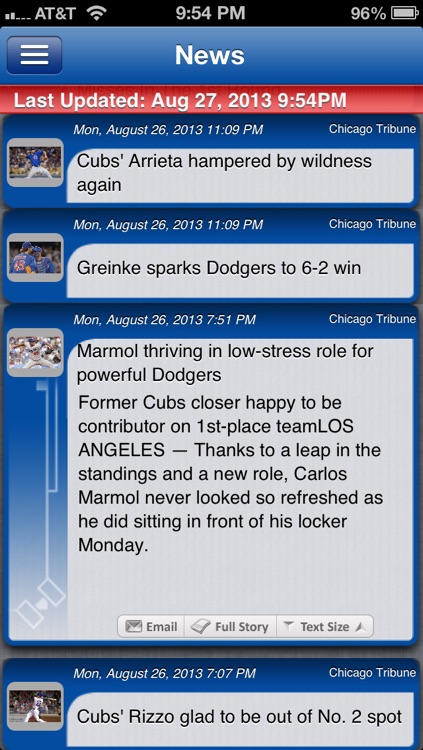 Chicago C Baseball Live screenshot-3