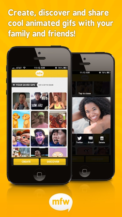 MyFaceWhen - Animated GIF Text App