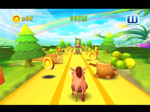 Mega Battle Run－ Folt Pig Throne Republique Perils duel Joust HD screenshot 2