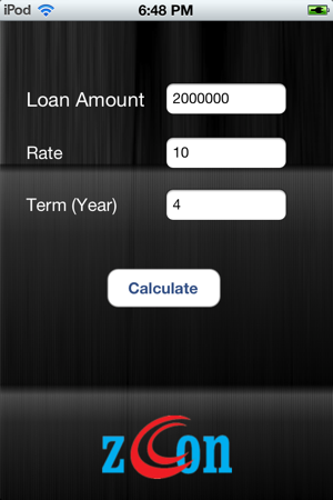 EMI Loan Calculator