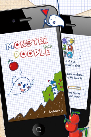 Monster Doodle HD screenshot 2