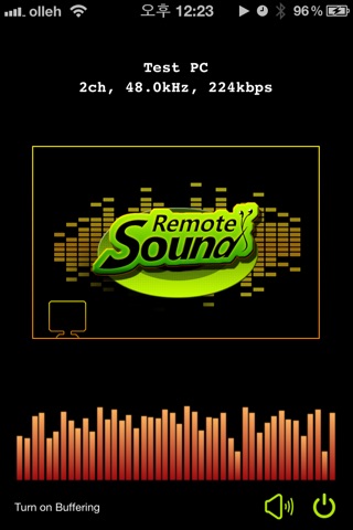RemoteSound Lite - Using the iOS device as PC Speaker screenshot 2