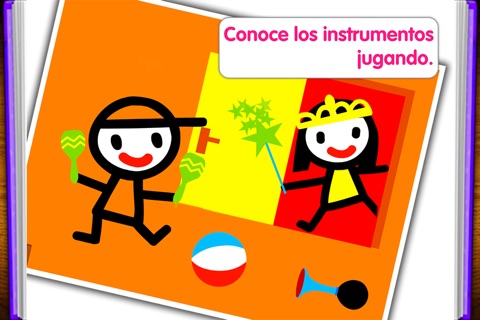 D5EN5: The Instruments - An Interactive Game Book for babies and toddlers screenshot 3