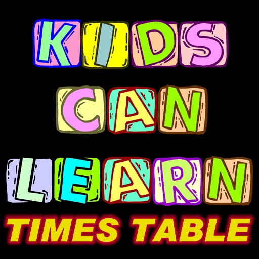 Kids Can Learn Times Tables