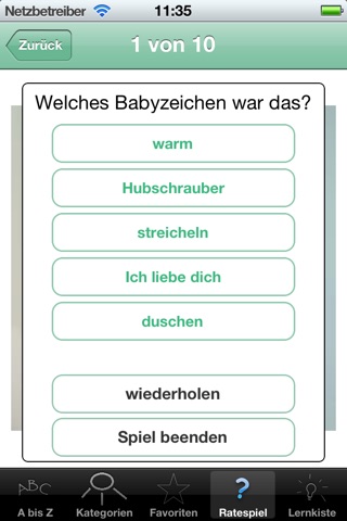 Babyzeichen screenshot 4