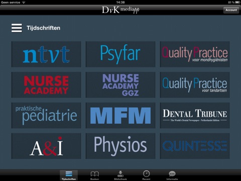 DvK mediapp screenshot 2