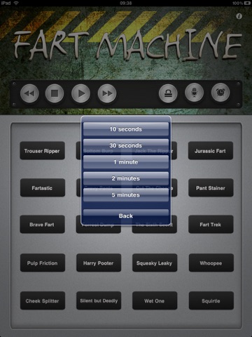 Fart Machine for iPad screenshot 2