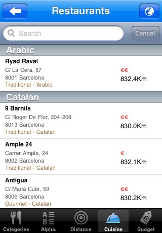 Barcelona Multimedia Travel Guide screenshot 3