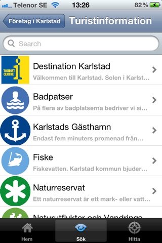 Karlstad & KAU screenshot 2