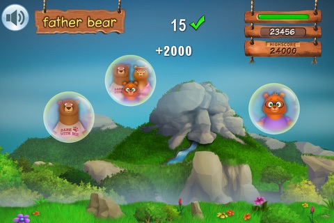 English Adventure: Goldilocks and the Three Bears Vocabulary Game and Storybook screenshot 2