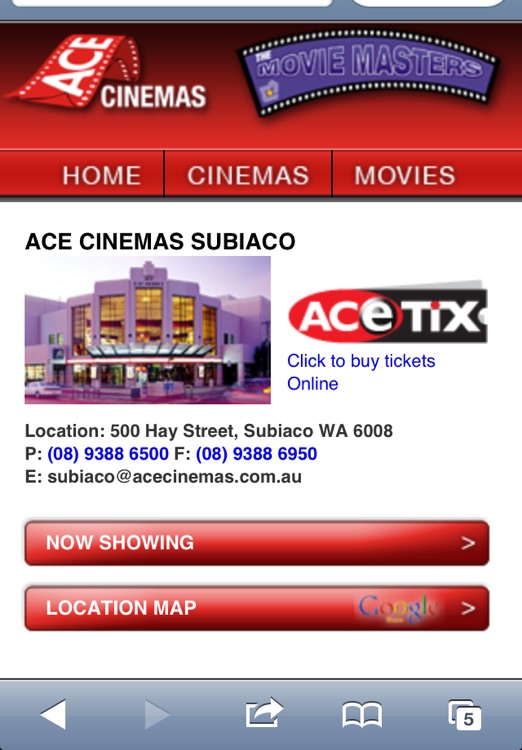 Ace Cinemas by eStrategy Group