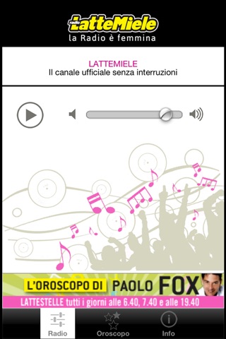 Radio LatteMiele screenshot 2