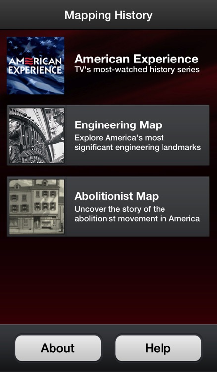 American Experience: Mapping History