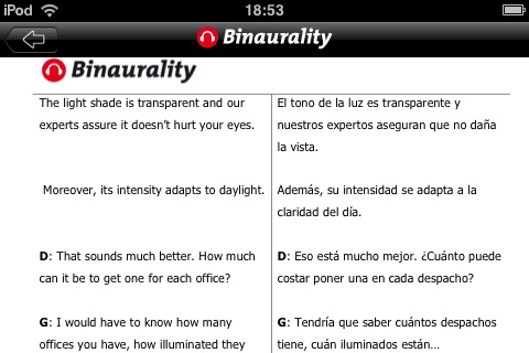 Binaurality Business English