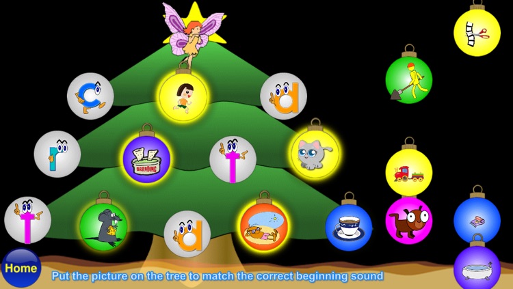 Preschool Christmas Phonics Learning Games Free