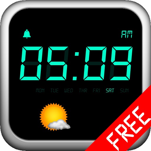 Clock Free: Clock/Alarm/Weather