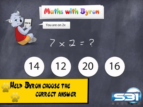 Maths With Byron: Times Tables Lite screenshot 4