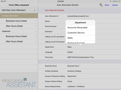 Front Office Assistant screenshot 2