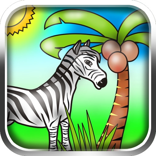 Funny Animals for Kids - puzzle with voices Icon