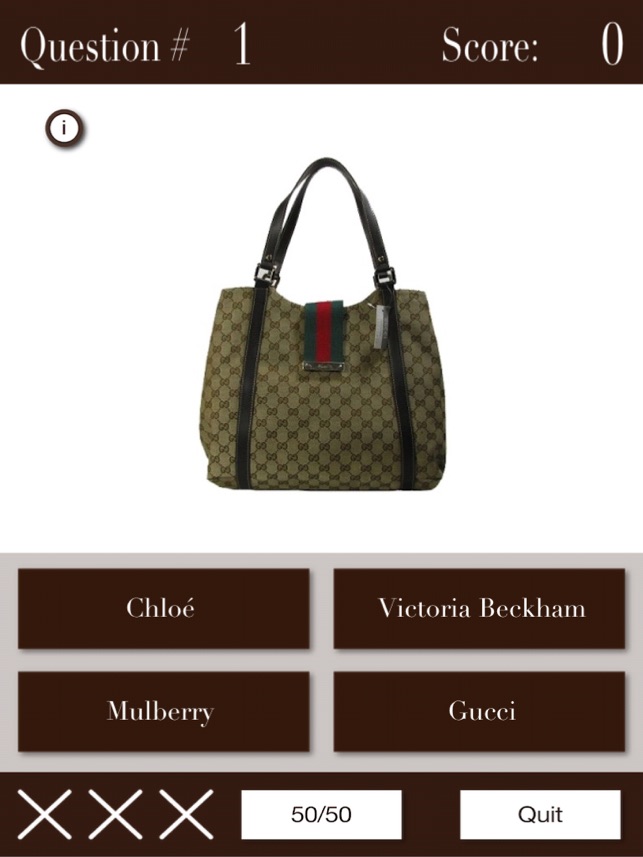 Name The Designer Handbags for iPad FREE(圖2)-速報App