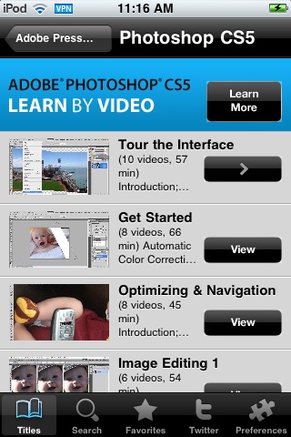 Adobe Press Learn by Video