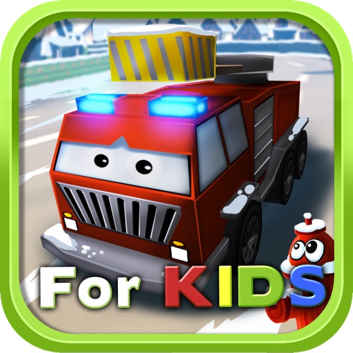 Little Fire Truck in Action - for Kids iOS App