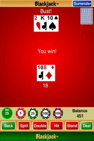 Blackjack- screenshot 3