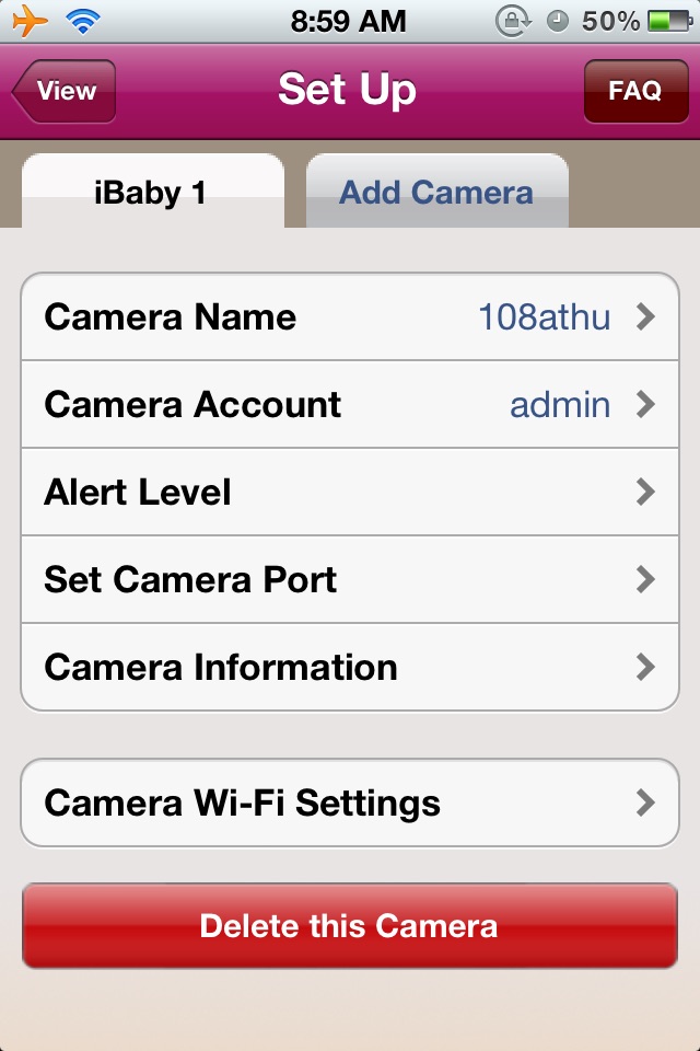 iBaby Monitor BM screenshot 2