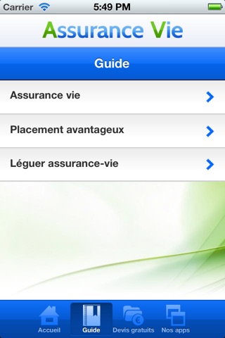 Assurance-Vie screenshot 2