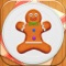 Decorate your own gingerbread man over the holidays