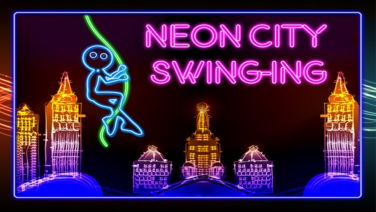 Neon City Swing-ing: Super-fly Glow-ing Rag-Doll with a Rope