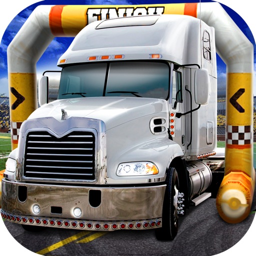 3D Truck Parking Simulator Game - Real Trucker Driving Test Run Car Park Sim Racing Games