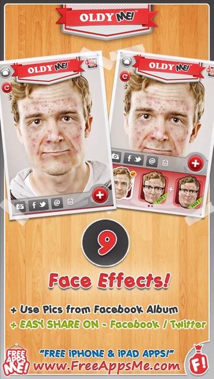 Oldy ME! FREE - Age, Old and Wrinkle Selfie Yourself with Face Photo Booth Effects Maker! screenshot-3