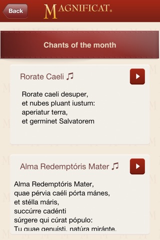 Magnificat English Edition screenshot 2