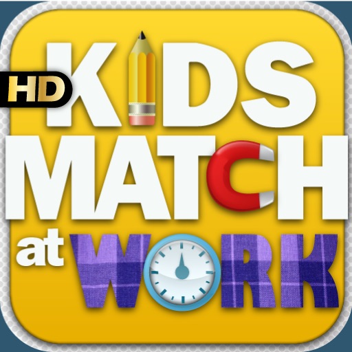 Kids Match Vehicles At Work HD iOS App