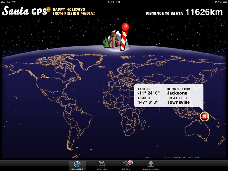 Santa GPS HD