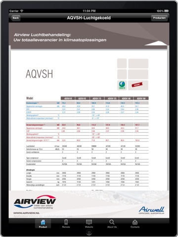 Airview Luchtbehandeling screenshot 3