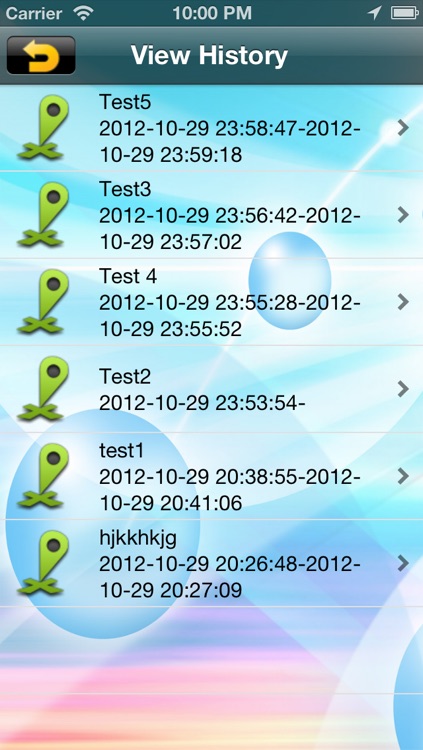NC GPS Tracker - The footprints records Tracker