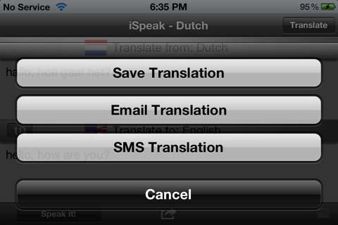 iSpeak Dutch screenshot 3