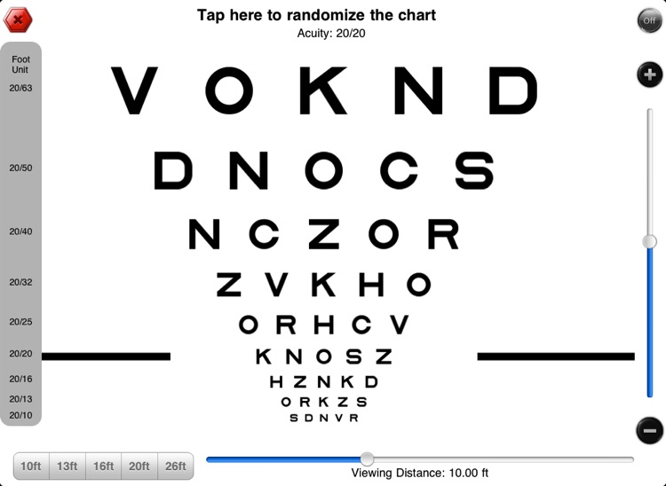 Visual Acuity XL