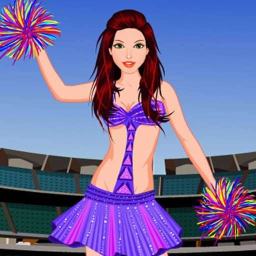 Cheerleader dressup iOS App