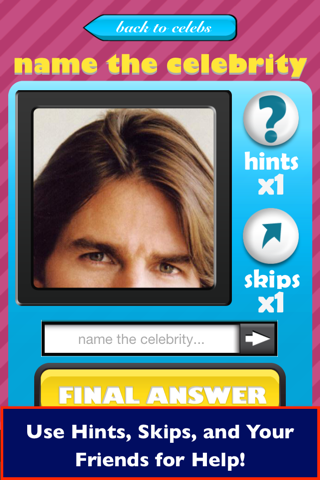 QuizCraze Celebrity Mania - Guess who's the pop celeb star icon of wonder in this logo word quiz game screenshot 3