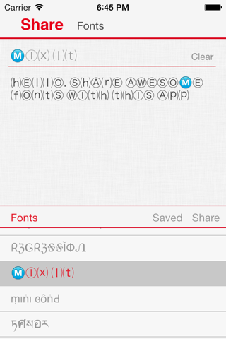 Share Fonts screenshot 3