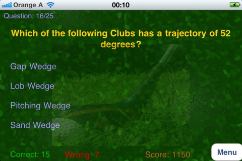 Golf PRO Quiz screenshot 3