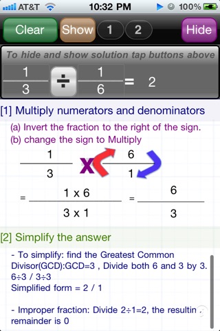 Fractions Multiply & Divide screenshot 4