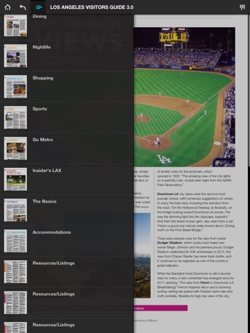 Los Angeles Official Visitors Guide screenshot 3