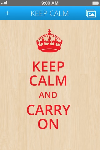 Keep Calm for iPhone screenshot 3