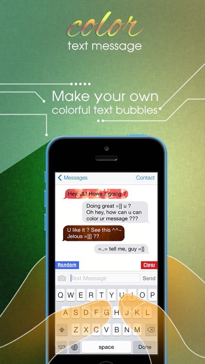 Pimp My Message - Color Messages for iMessage and MMS + Font/Size/Emoji